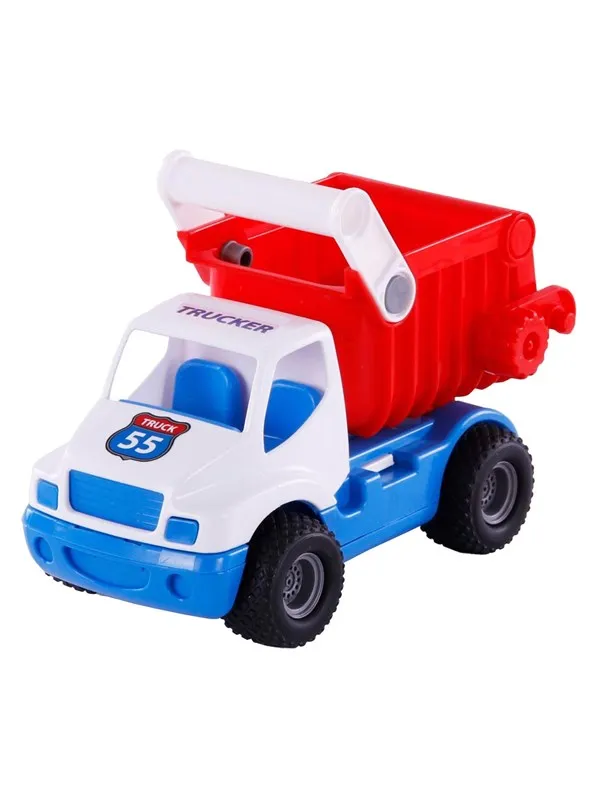 Cavallino Toys Grip Tipper Truck with Rubber Tires 26cm