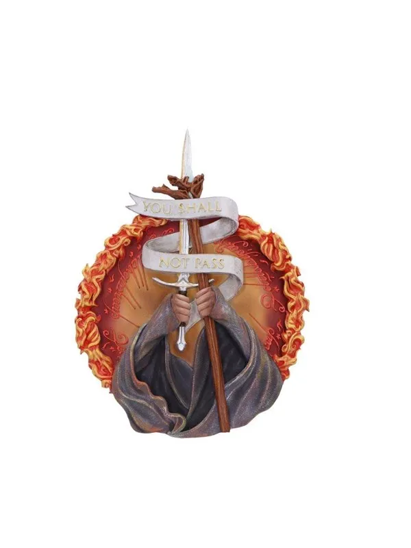 Nemesis Now - Lord of the Rings You Shall Not Pass Wall Plaque