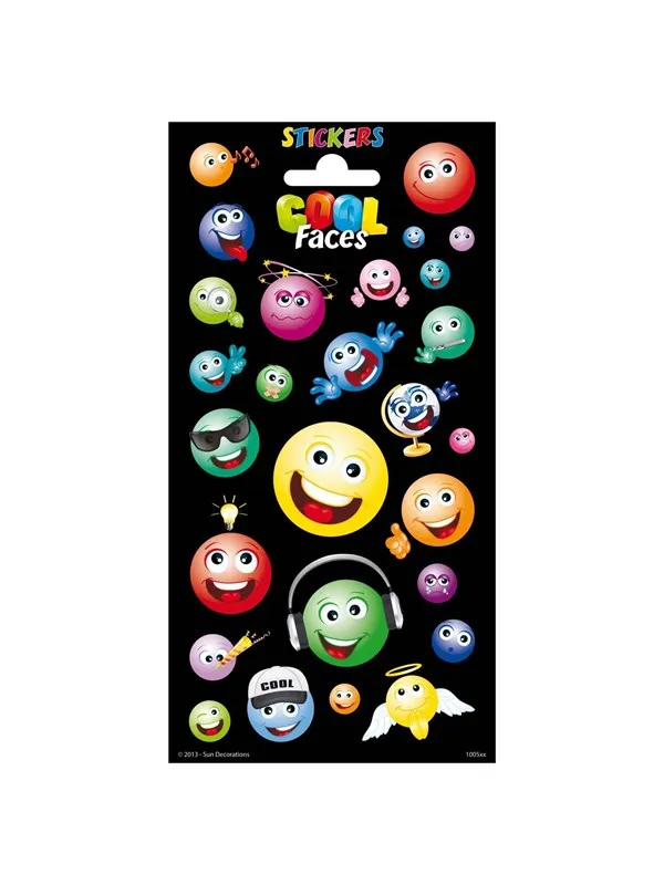 Totum Sticker sheet Twinkle - Cool Faces