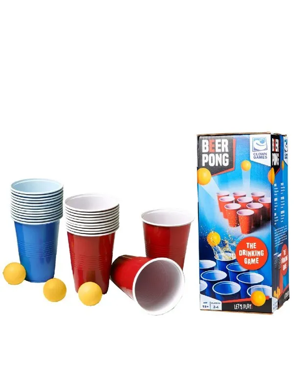 Clown Games - Beer Pong 20 Cups 6 Balls