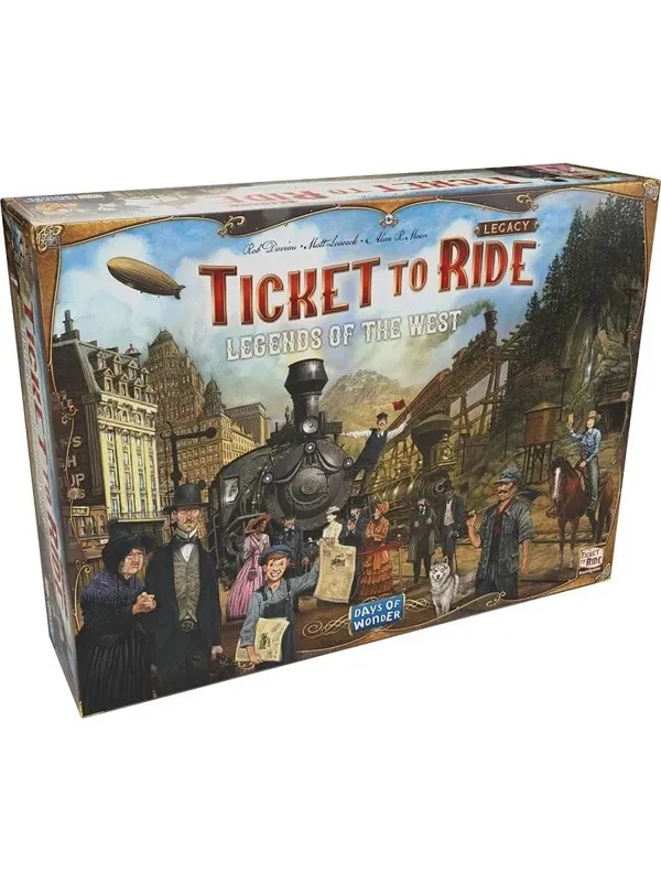 Days of Wonder Ticket to Ride - Legacy - Legends of the West