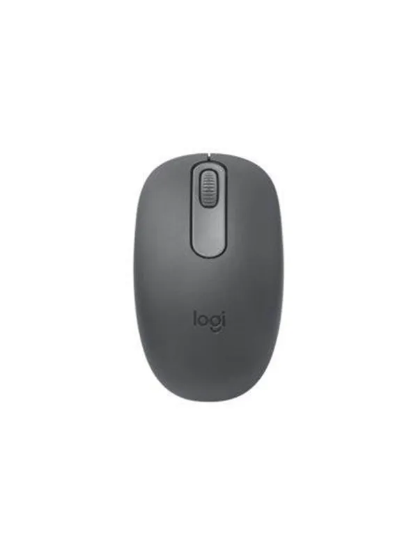 Logitech M196 (Graphite) - Mus - Optisk - 3 knapper - Grå