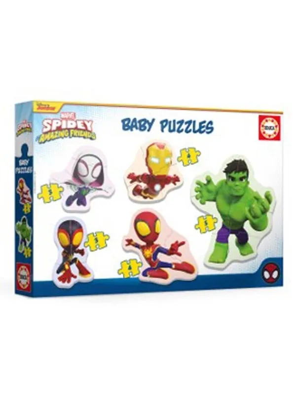 Educa Baby Puslespill Spidey og hans fantastiske venner