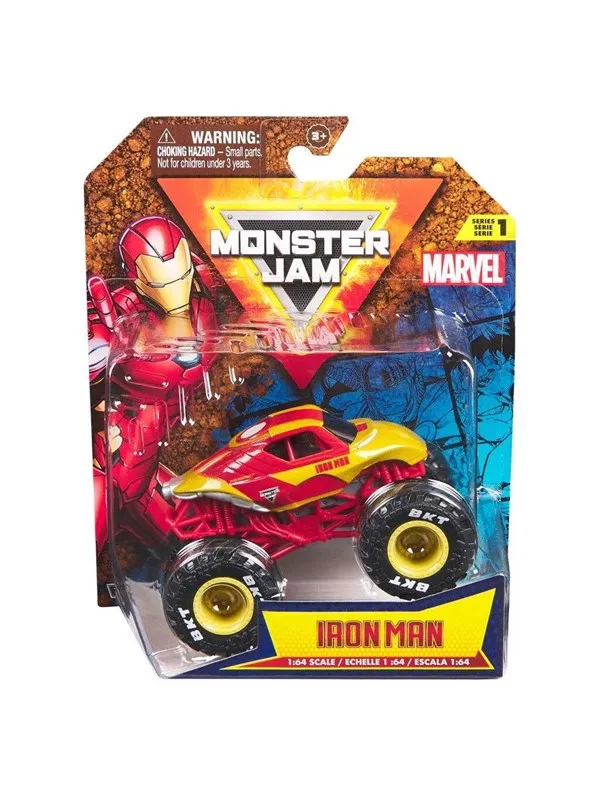 Monster Jam 1:64 Marvel Iron Man