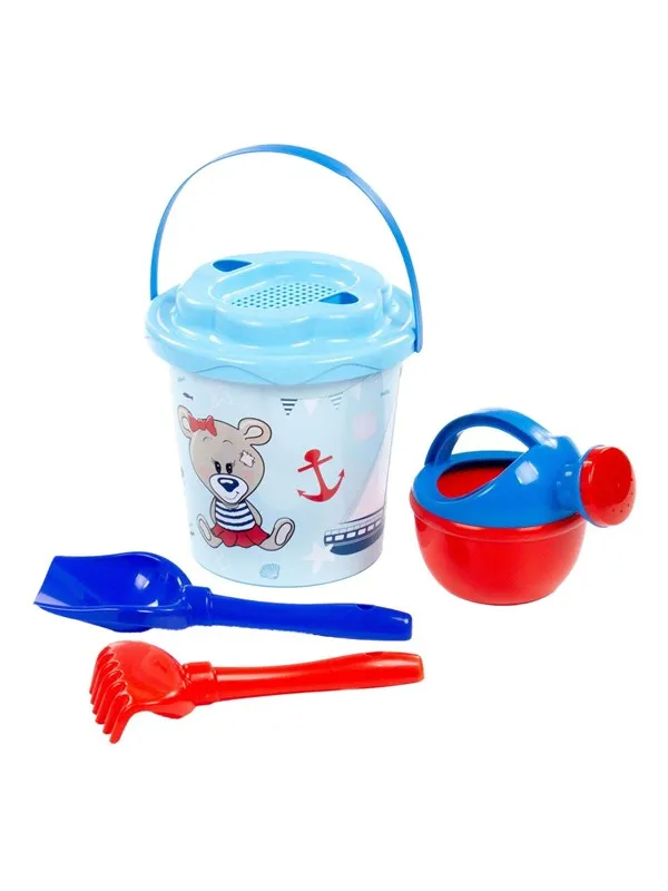 Cavallino Toys Cavallino XL Bucket Set Blue 5 pcs.