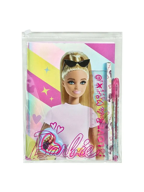 Barbie Notebook Set