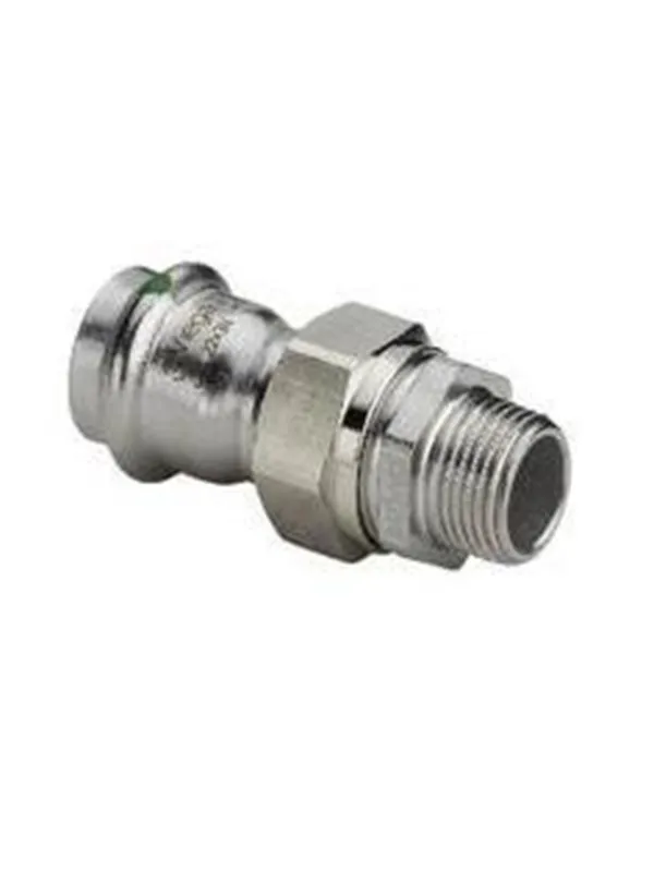 Viega sanpress inox adapter union 15 x 1/2"