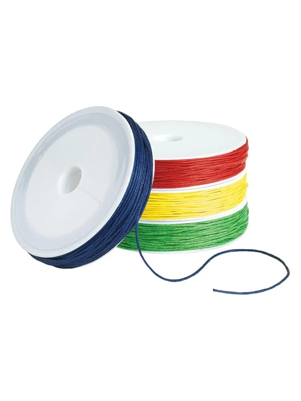 Colorations - Waxed Cotton Cord 25 Meter Set of 4