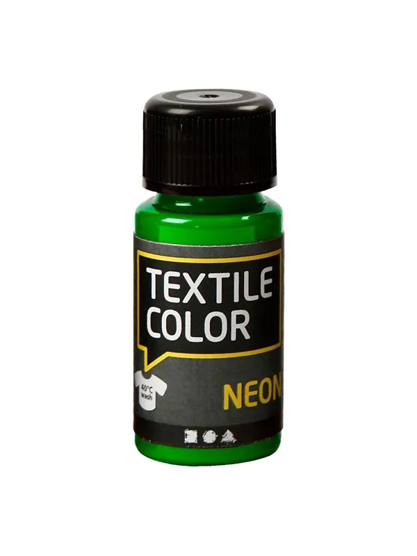 Creativ Company Textile Color Opaque Textile Paint - Neon Green 50ml