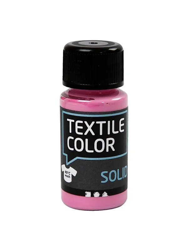 Creativ Company Textile Color Opaque Textile Paint - Pink 50ml
