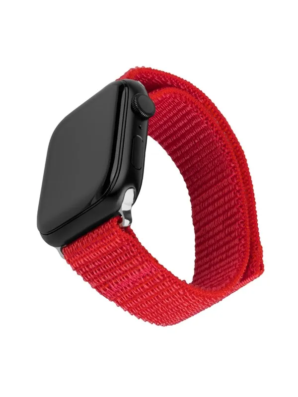 FIXED Nylon Strap for Apple Watch 42/44/45mm Red