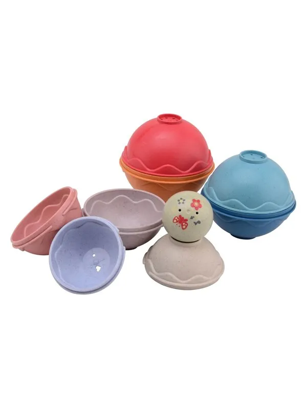Johntoy Happy World Bio Stacking Balls