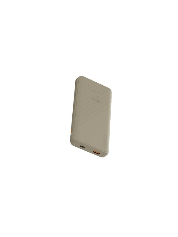 Xtorm Power Bank 10.000mAh 15W USB-C & USB-A Beige Nødlader - Beige - 10000 mAh