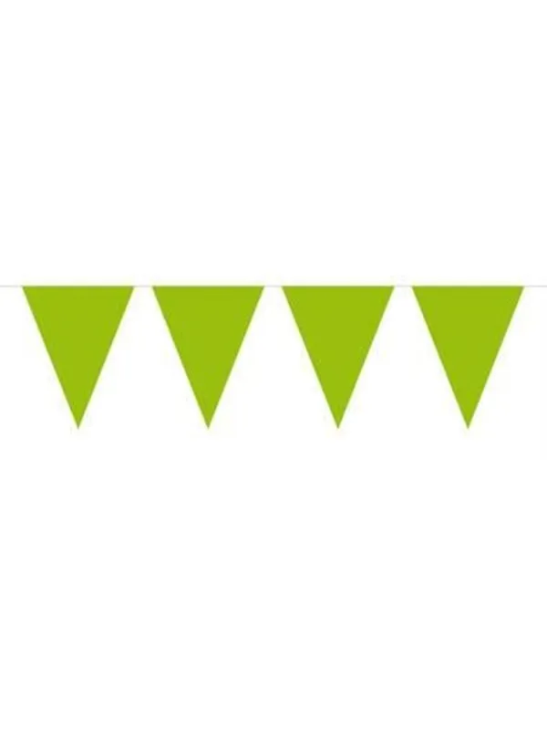 Folat BV Lime green bunting 10mtr.