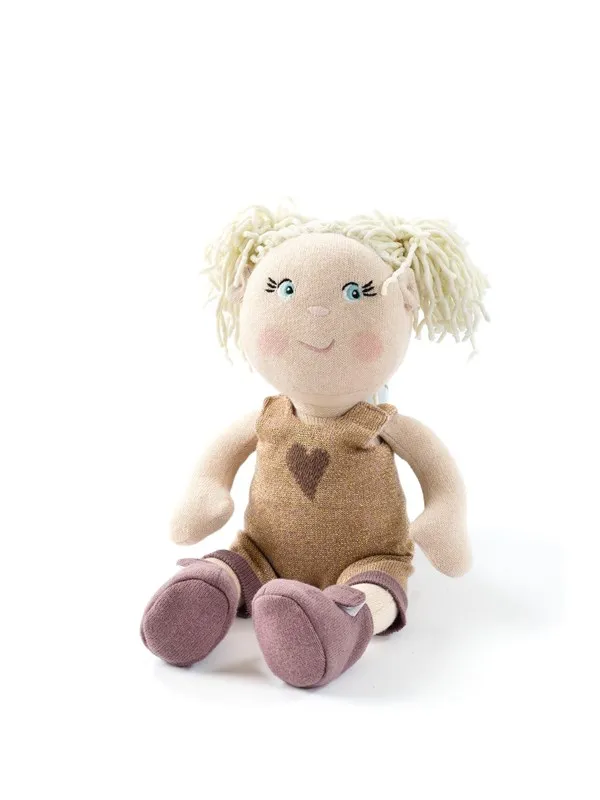 Smallstuff - Knitted Doll 30 cm - Olivia