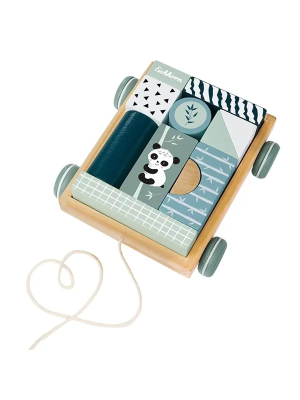 Eichhorn Wooden Chariot Panda