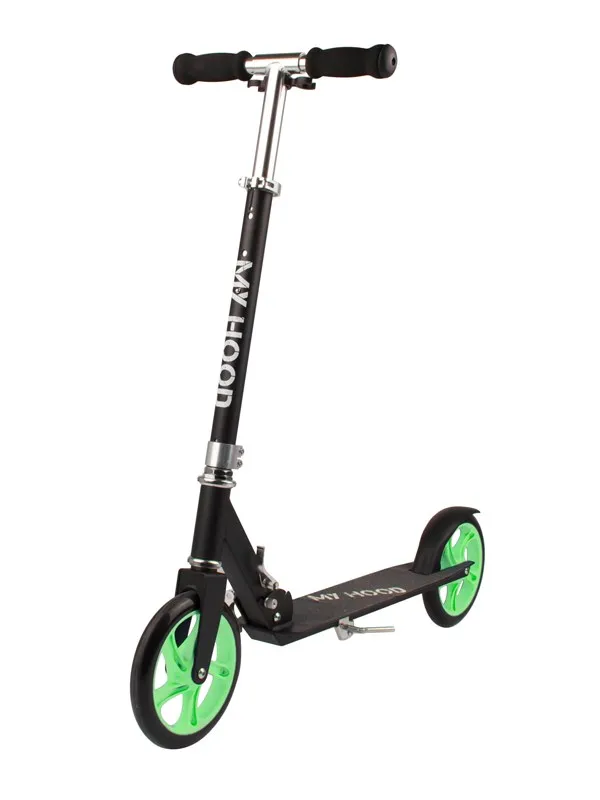 My Hood 200 Scooter - Black/Green