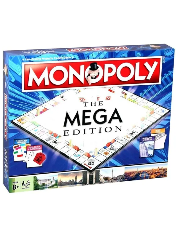 Winning Moves Monopoly Mega Edition (English)