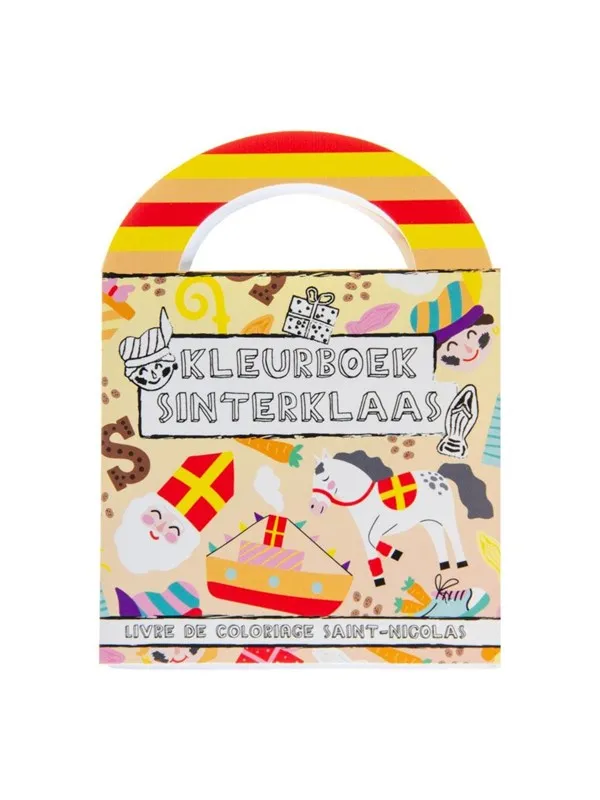 LG-Imports Coloring book with Sinterklaas stickers