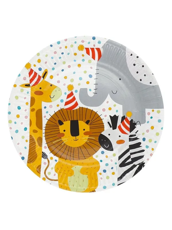 Boland Paper Plates Safari 8pcs.