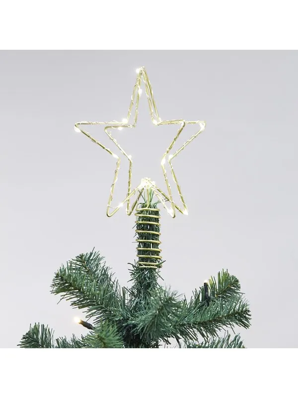 NORDIC WINTER 3D Christmas start w/LED og connector