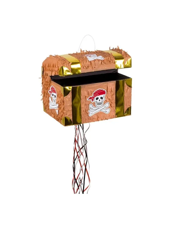 Boland Draw Pinata Pirate Treasure Chest