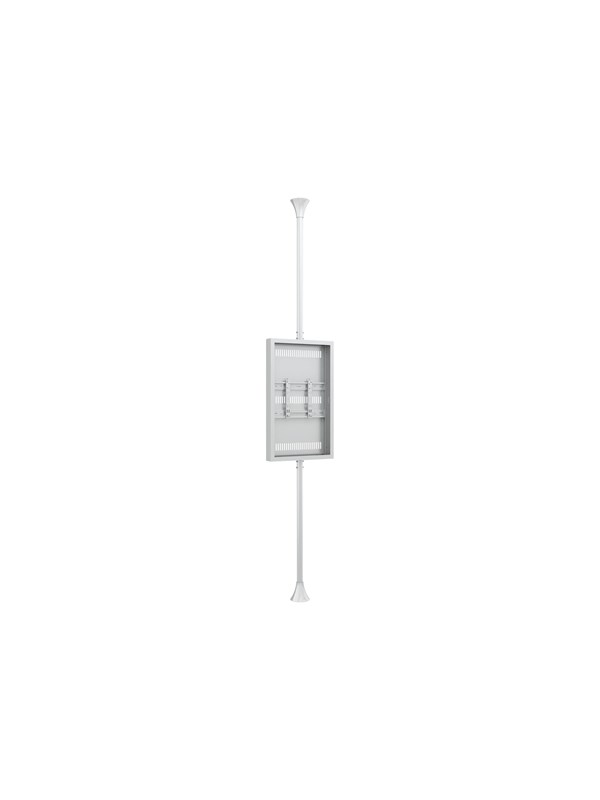 Multibrackets M Pro Series enclosure - for flat panel - medium - white - Max 40 kg - recommended for 43"