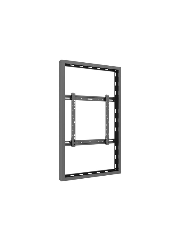 Multibrackets M Pro Series - enclosure - for digital signage panel - wire medium - black - Max 25 kg - recommended for 49"