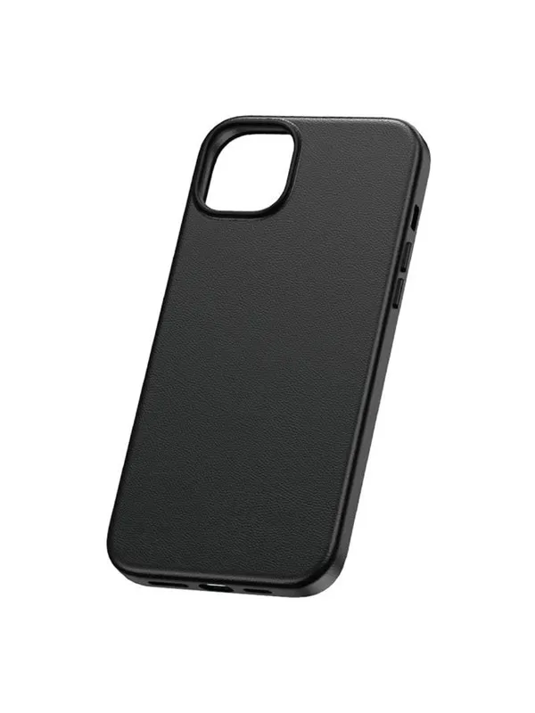 Baseus Phone Case for iPhone 15 Plus  Fauxther Series (Black)
