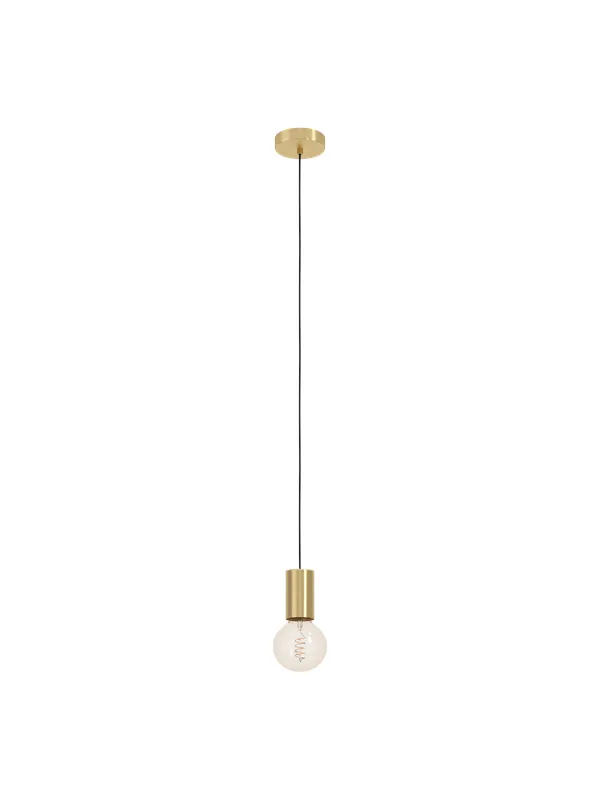 EGLO POZUETA 1 pendant brushed brass