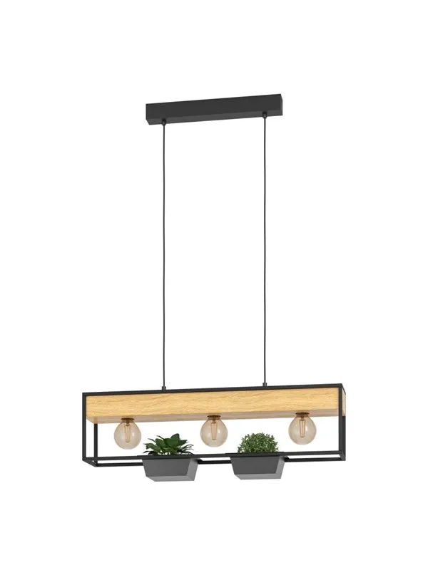 EGLO Libertad 1 black brown