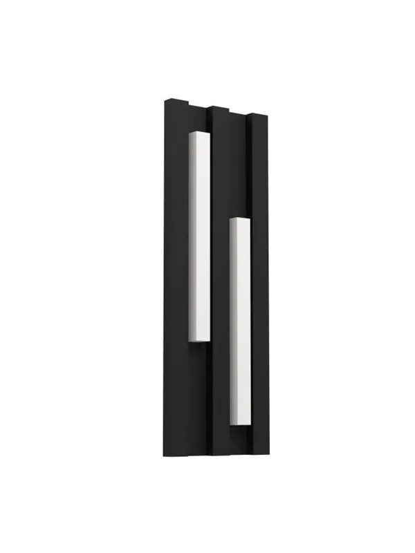 EGLO FANDINA UDENDØRS VÆG 2X4.2W 1000LM 3000K IP55 SORT