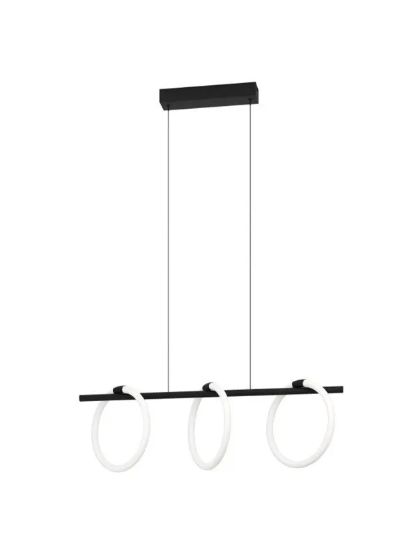 EGLO CARANACOA LANGBORD 3L SORT/HVID