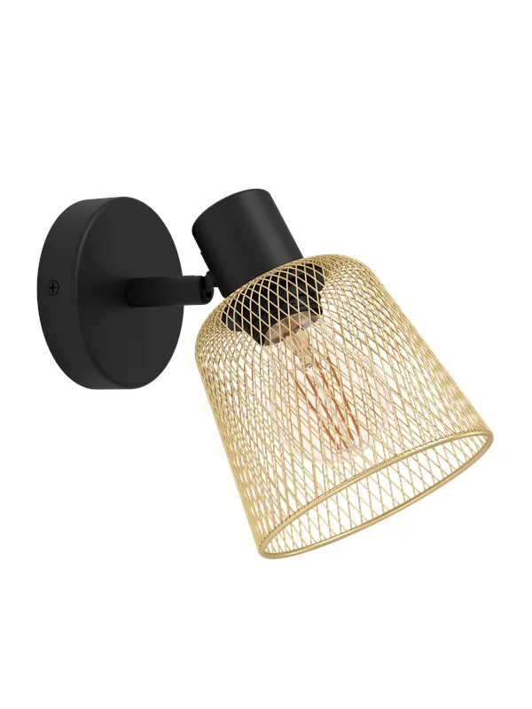EGLO COSLADA spot black/brass