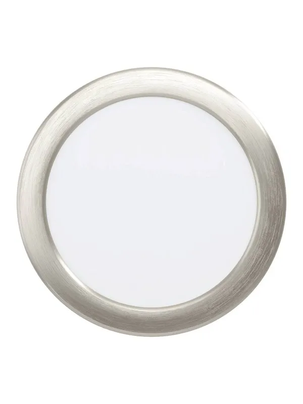 EGLO ALANGE recessed spotlight Ø166 mm 3000K brushed steel