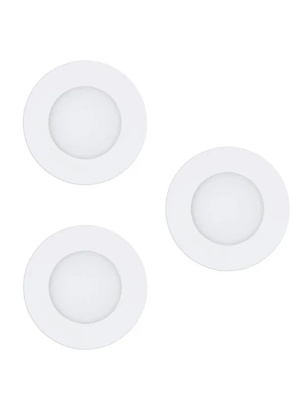 EGLO FUEVA-Z recessed spot 3x360 lumen I44 2700-6500K 3-pack white