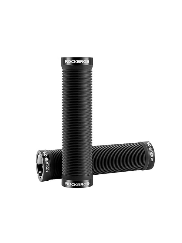 Rockbros Bike Grips Anti-Slip Twist Grips - Black