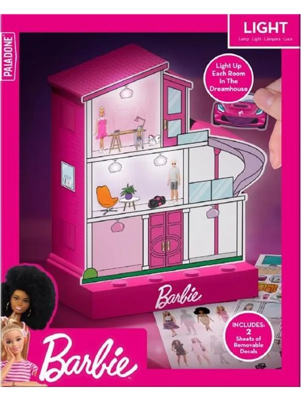 Paladone - Barbie Dreamhouse Light w/ Stickers - Lampe