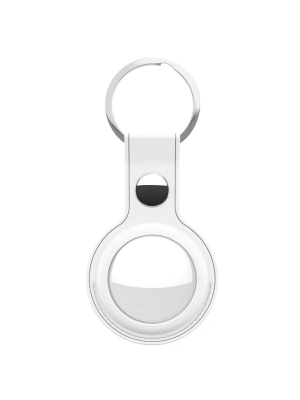 KeyBudz Leather Keyring for AirTag 2-pack