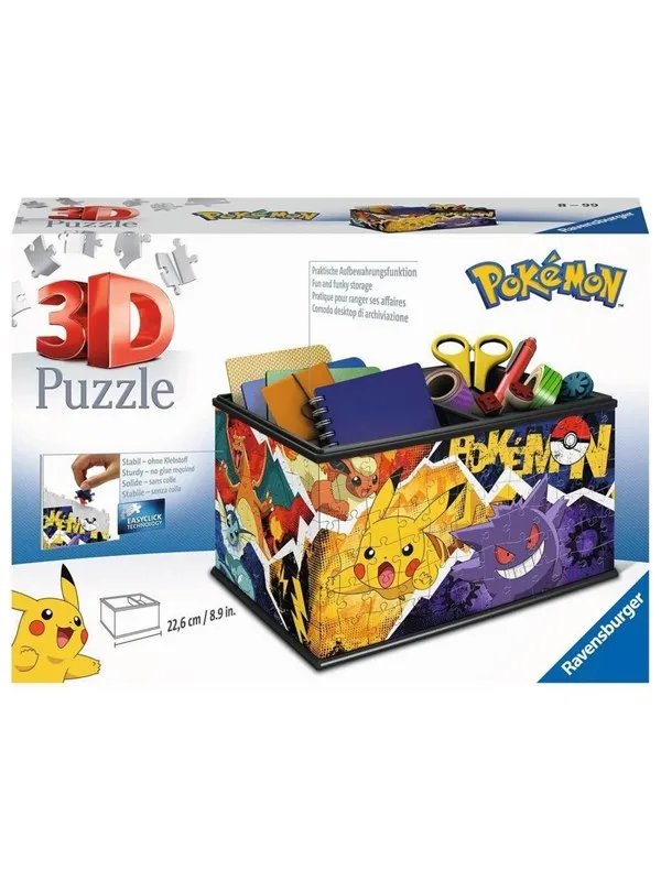 Ravensburger Storage Box Pokémon 216p 3D Puslespill