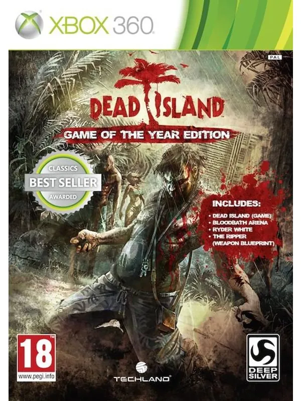 Dead Island (Game of The Year Edition) - Microsoft Xbox 360 - FPS