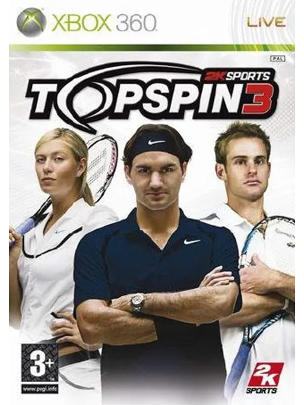 Top Spin 3 - Microsoft Xbox 360 - Sport