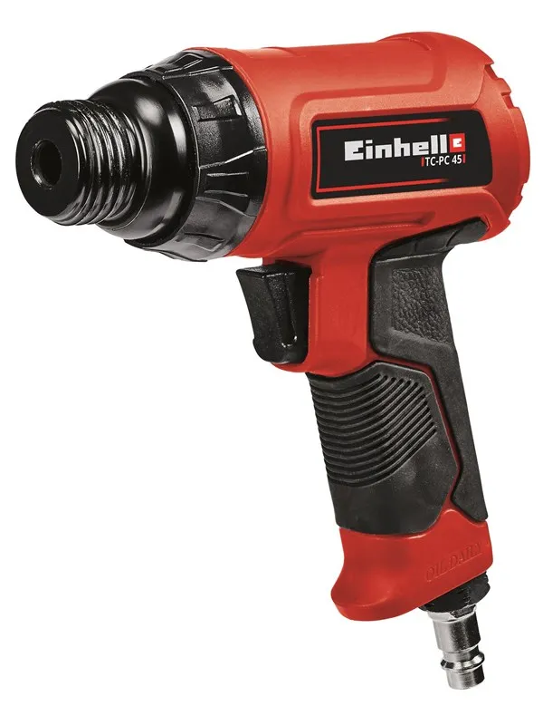 Einhell TC-PC 45 pneumatic chisel hammer w/needle hammer and 4 chisels