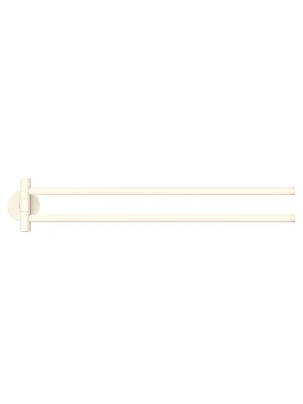 tesa Moon White two-armed towel holder