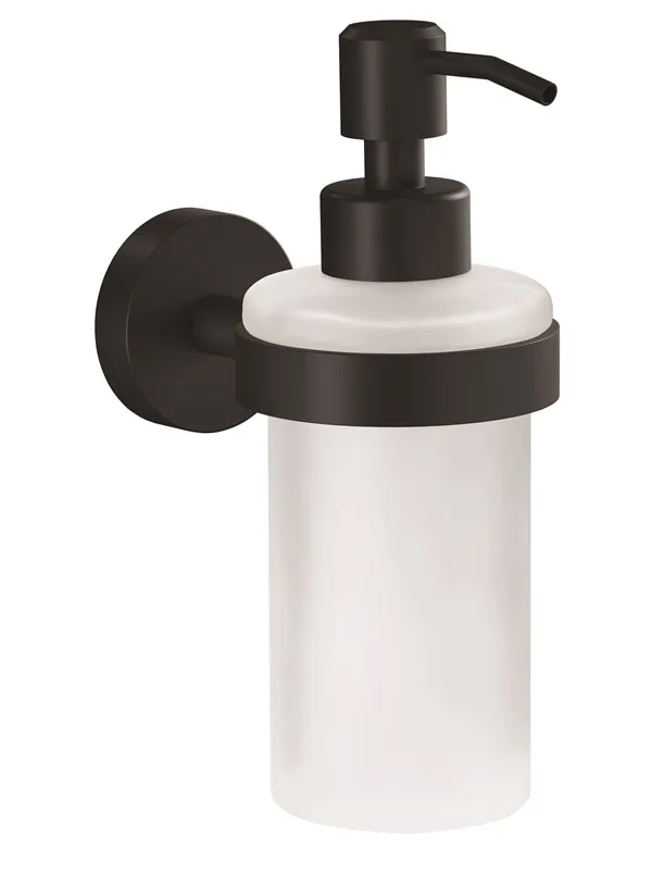 tesa Moon Black soap dispenser self-adhesive