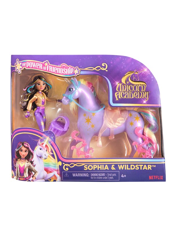 Unicorn Academy Doll & Unicorn V2 -Sophia&Wildstar