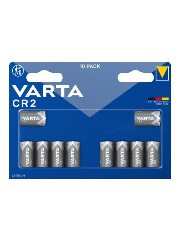 VARTA Professional battery - Cylindrical - 10 x CR2 - primary lithium manganese