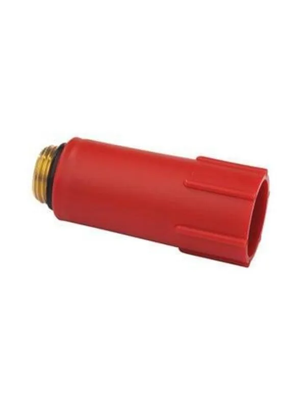 Flamco sx construct plug + brass th. g12m red