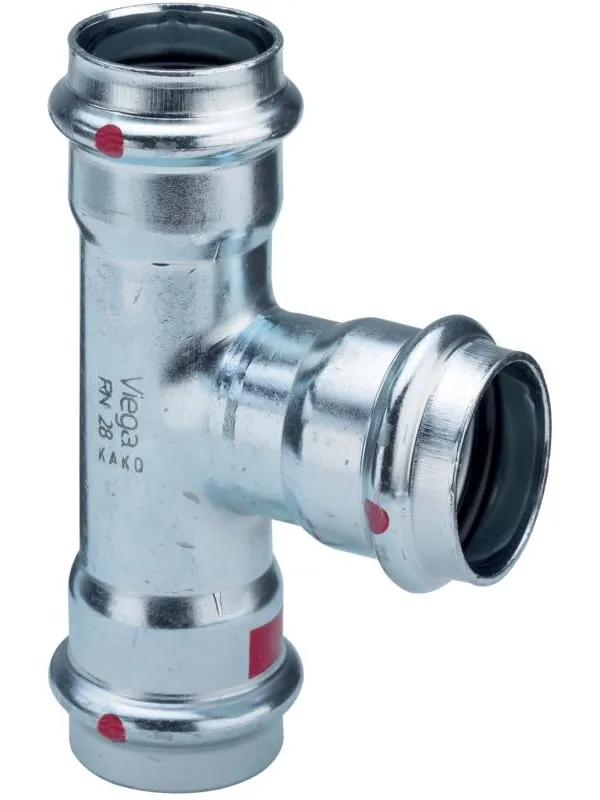 Viega Prestabo T-piece 54 mm galvanized steel