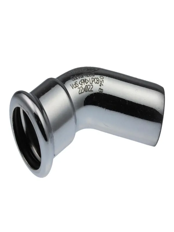 Vsh Fabrieken Xpress carbon elbow 45o